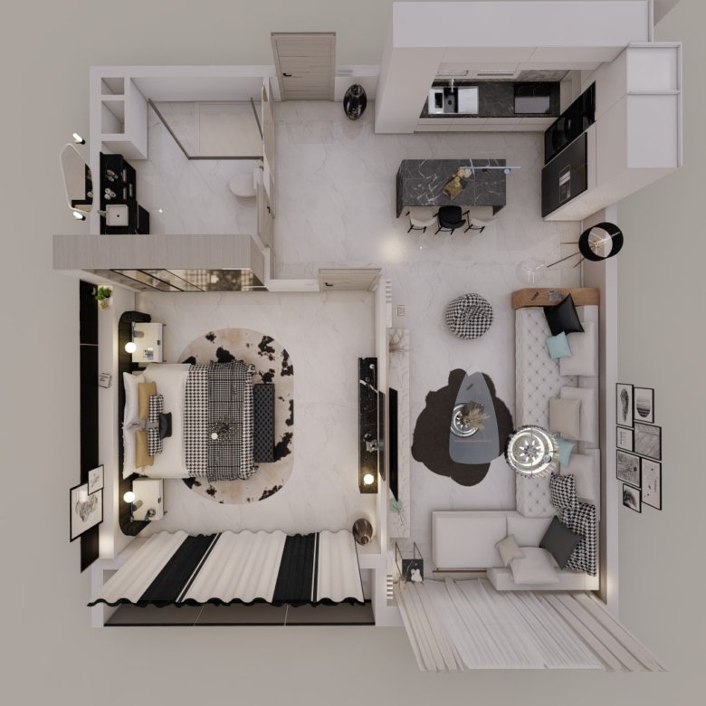 Appartement meublé avendre
